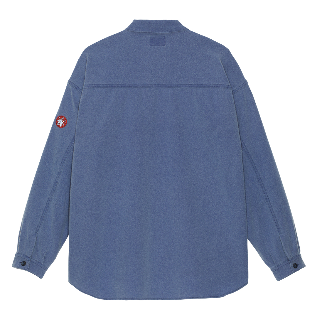 C.E / シーイー | OVERDYE WOOL BIG SHIRT - Navy | 通販 - 正規取扱店 | COLLECT STORE /  コレクトストア