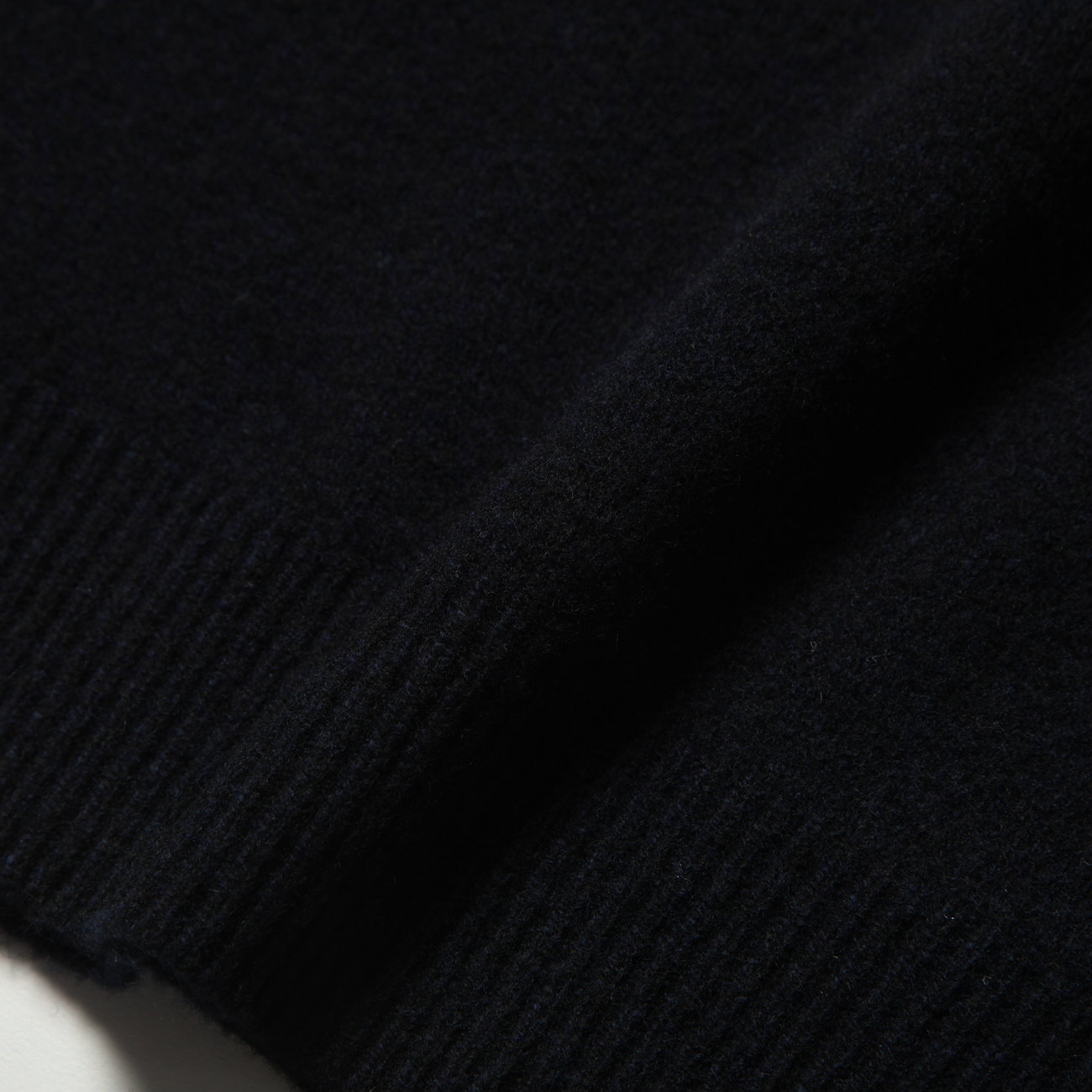 COMOLI / コモリ | ラムズウール クルーネックニット - Navy | 通販