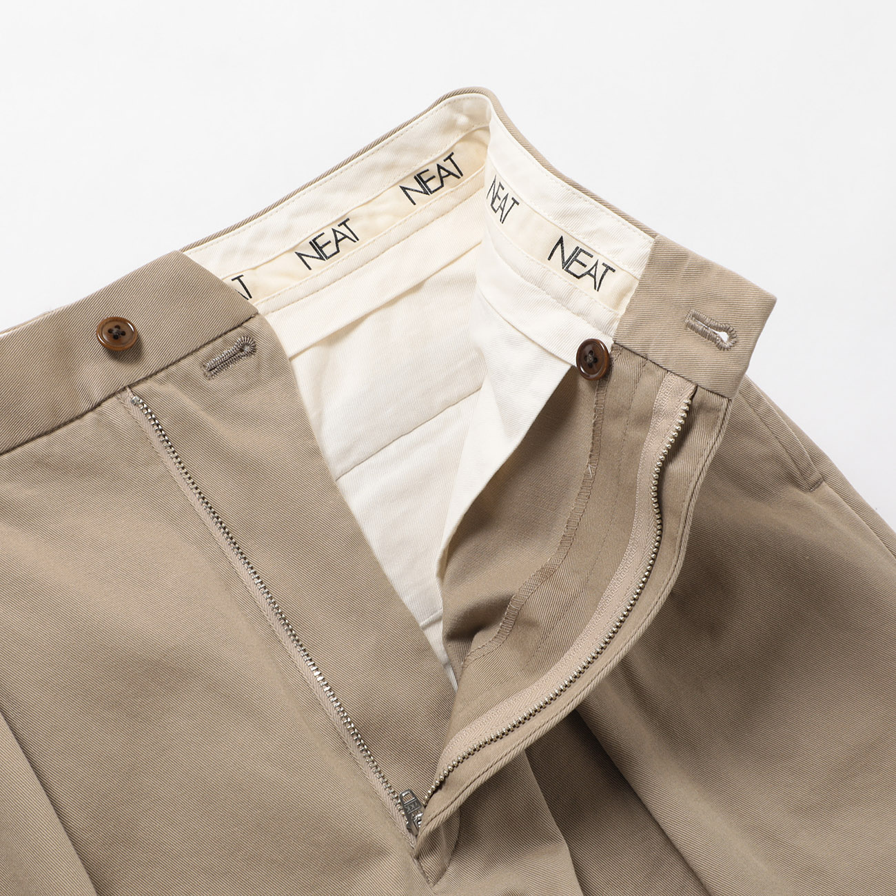 NEAT Chino ジッパーフライ