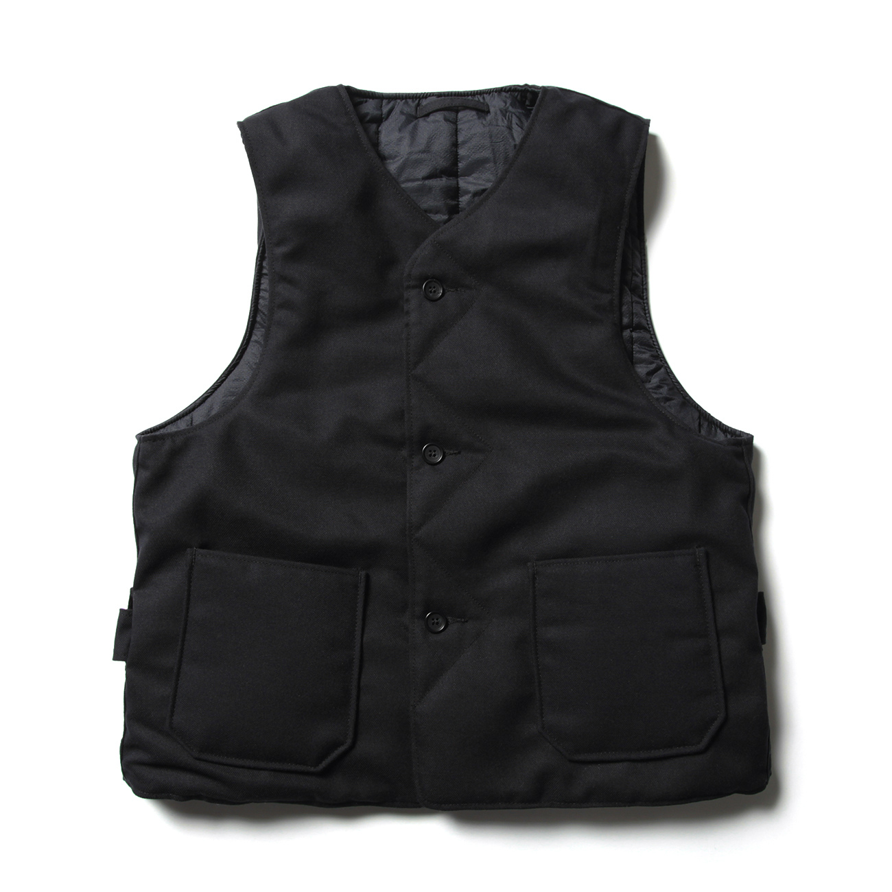 the conspires / ザ コンスパイアーズ | Reversible Mil Vest - Navy