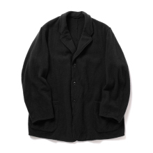 COMOLI / コモリ | 縮絨ウール ジャケット - Black