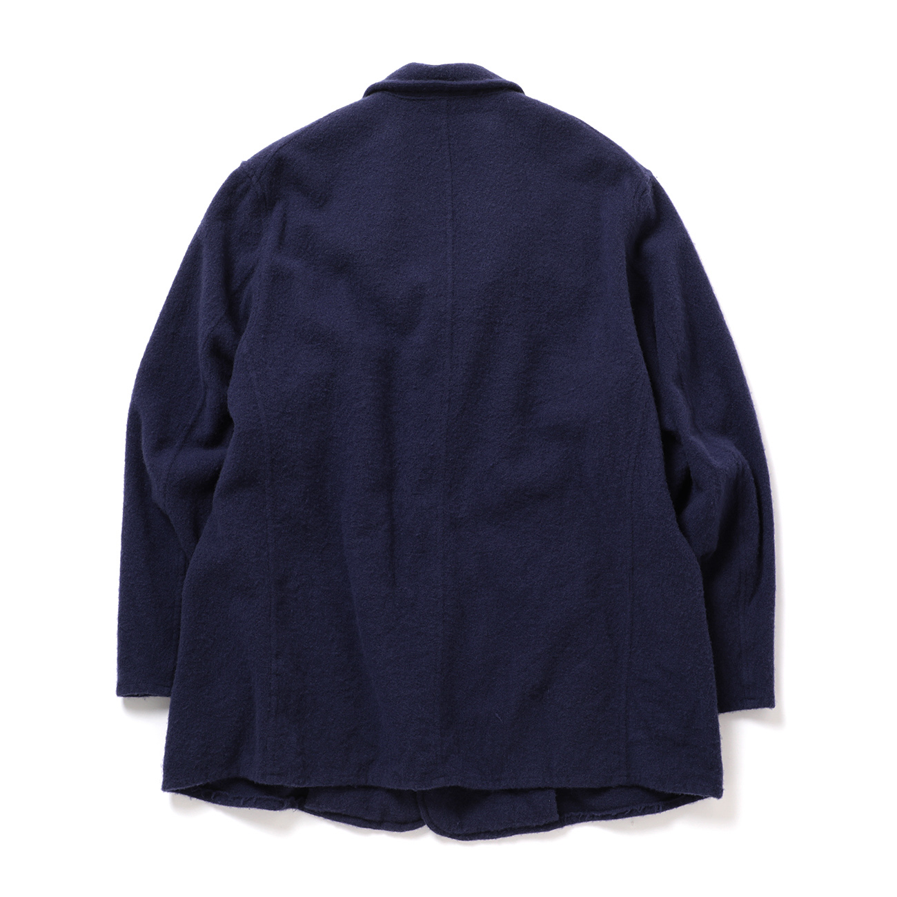 COMOLI / コモリ | 縮絨ウール ジャケット - Purple Blue | 通販