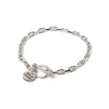 XOLO JEWELRY / ショロ ジュエリー | Solid Anchor Link Bracelet -4mm- Silver 925