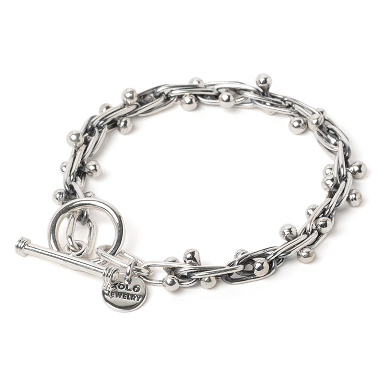 XOLO JEWELRY / ショロ ジュエリー | DNA Link Bracelet -6mm- Silver 925 | 通販 - 正規取扱店  | COLLECT STORE / コレクトストア