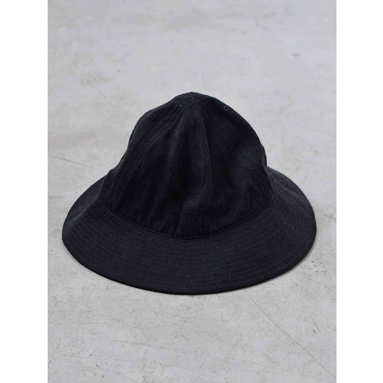 コモリ COMOLI 24ss シルクネップ ハット hat 【返品不可】 - 帽子