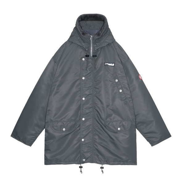 C.E / シーイー | SYNTH FUR HOOD ZIP COAT - Grey | 通販 - 正規取扱