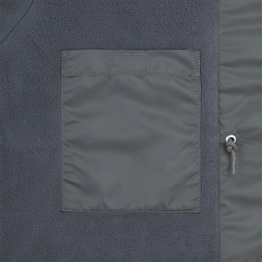 C.E / シーイー | SYNTH FUR HOOD ZIP COAT - Grey | 通販 - 正規取扱