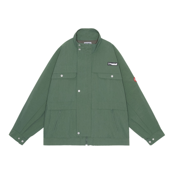 C.E / シーイー | NYLON FLAP SLEEVE JACKET - Green | 通販 - 正規