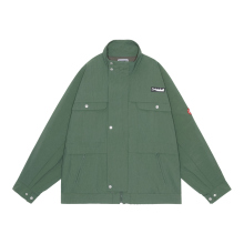 C.E / シーイー | NYLON FLAP SLEEVE JACKET - Green