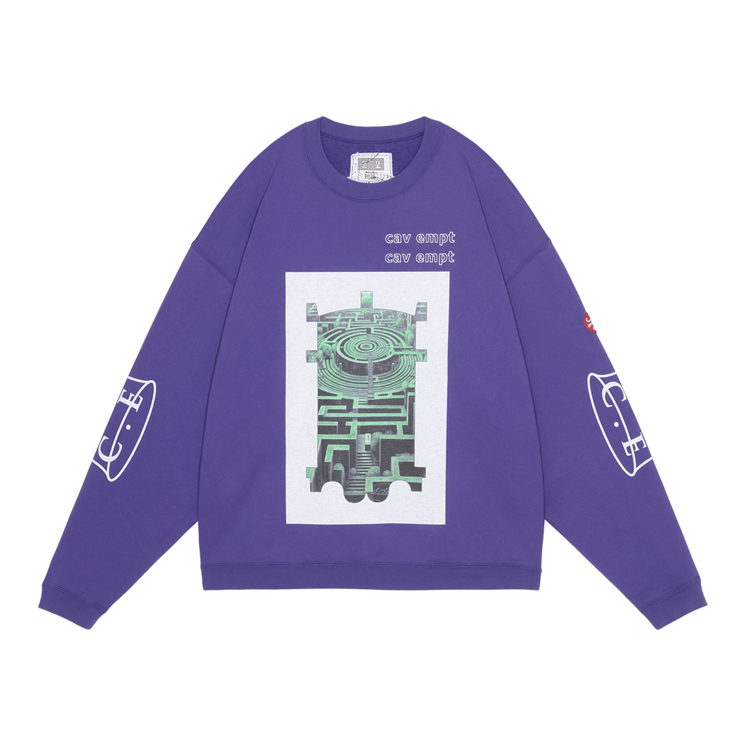 C.E / シーイー | SCMCTY LOOSE CREW NECK - Purple | 通販 - 正規取扱