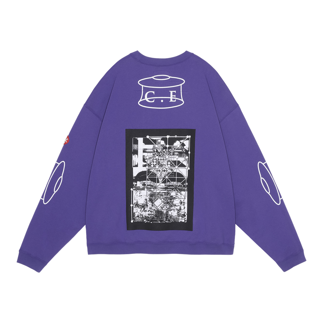 C.E / シーイー | SCMCTY LOOSE CREW NECK - Purple | 通販 - 正規取扱