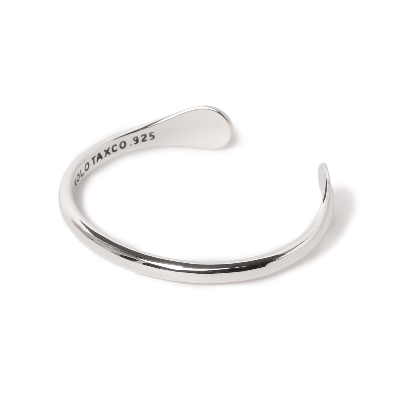 Semicircle Bangle Thin - Large -