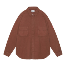 C.E / シーイー | FLANNEL BIG SHIRT - Brown