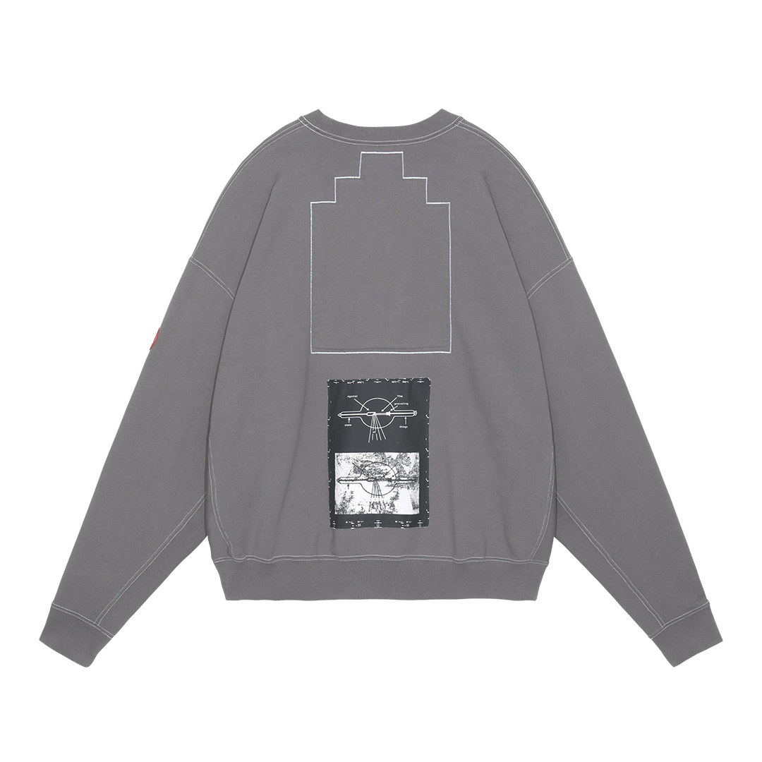 C.E / シーイー | Inverter CREW NECK - Charcoal | 通販 - 正規取扱店