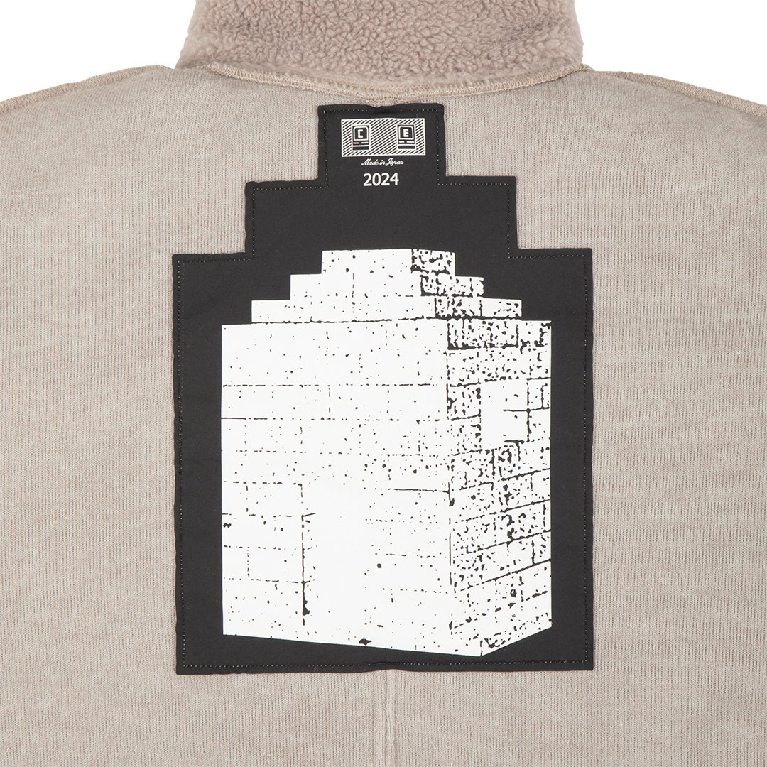 C.E / シーイー | COLLARED BOA ZIP UP - Khaki | 通販 - 正規取扱店