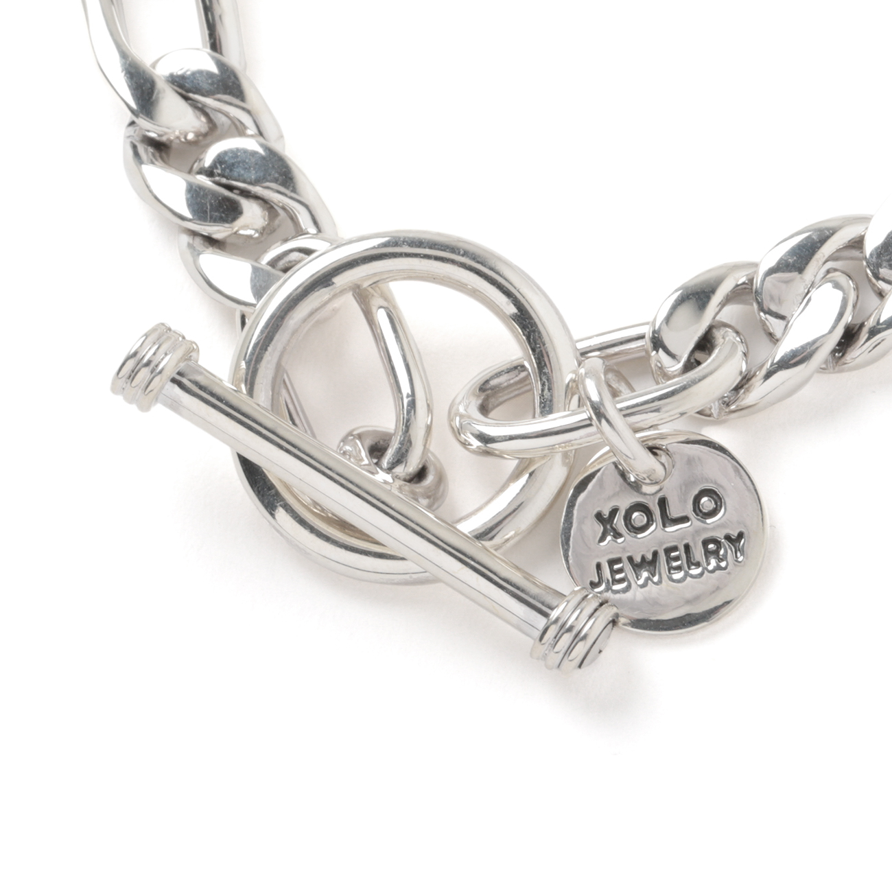 XOLO JEWELRY / ショロ ジュエリー | Figaro Link Bracelet -8mm 
