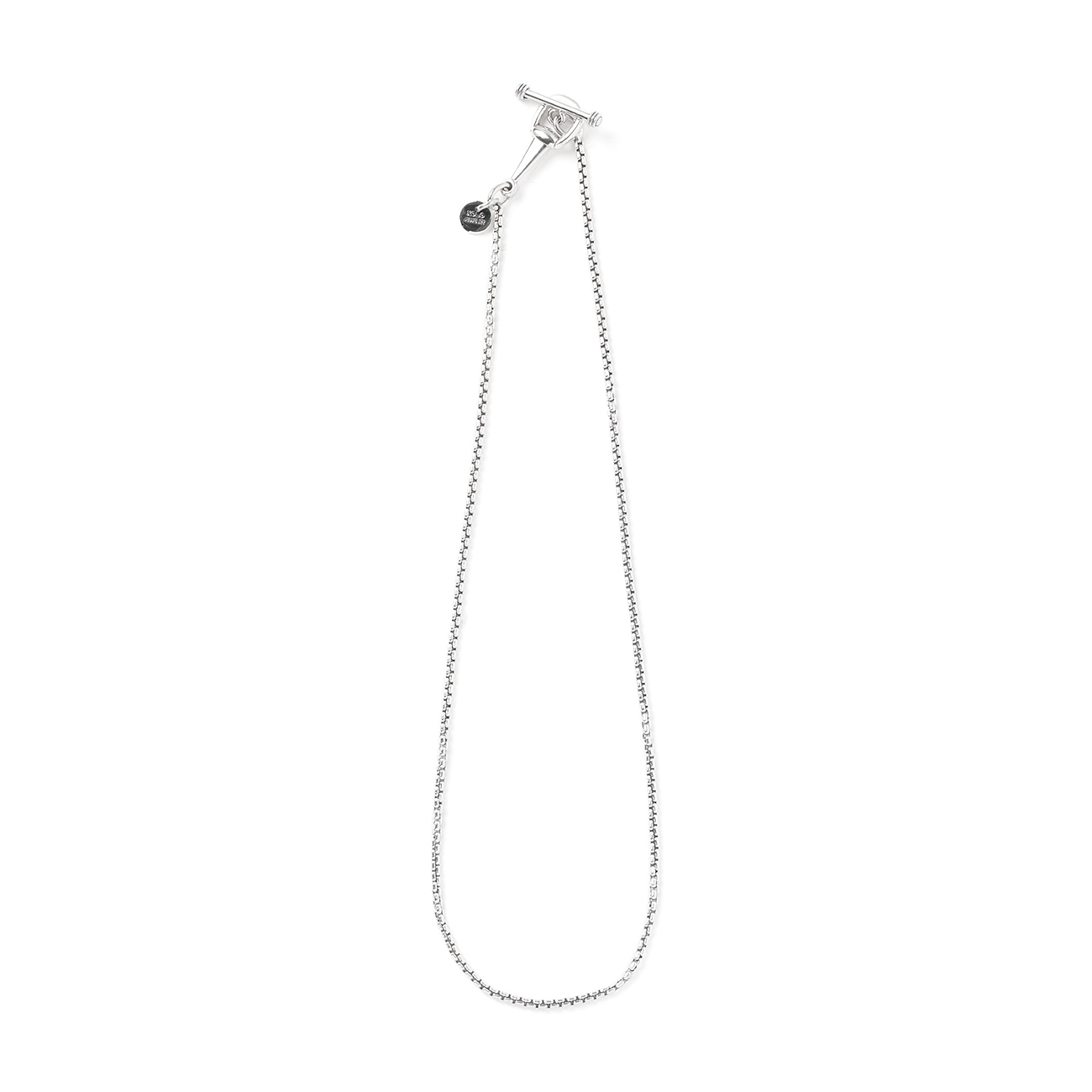 Venetian Link Lrge with Bit Necklace - Silver 925