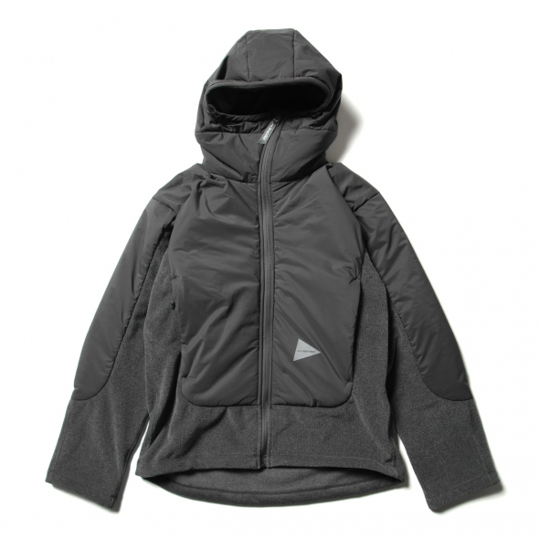 and wander / アンドワンダー | top fleece jacket - Gray | 通販