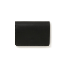 forme / フォルメ | Short wallet / 表革 Cordovan 内装革 DOUBLE#Black - Black