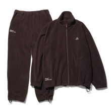 L　FreshService FLEECE TRACK SUIT　フリース　茶 L FreshService FLEECE TRACK SUIT フリース 茶 FLEECE TRACK SUIT