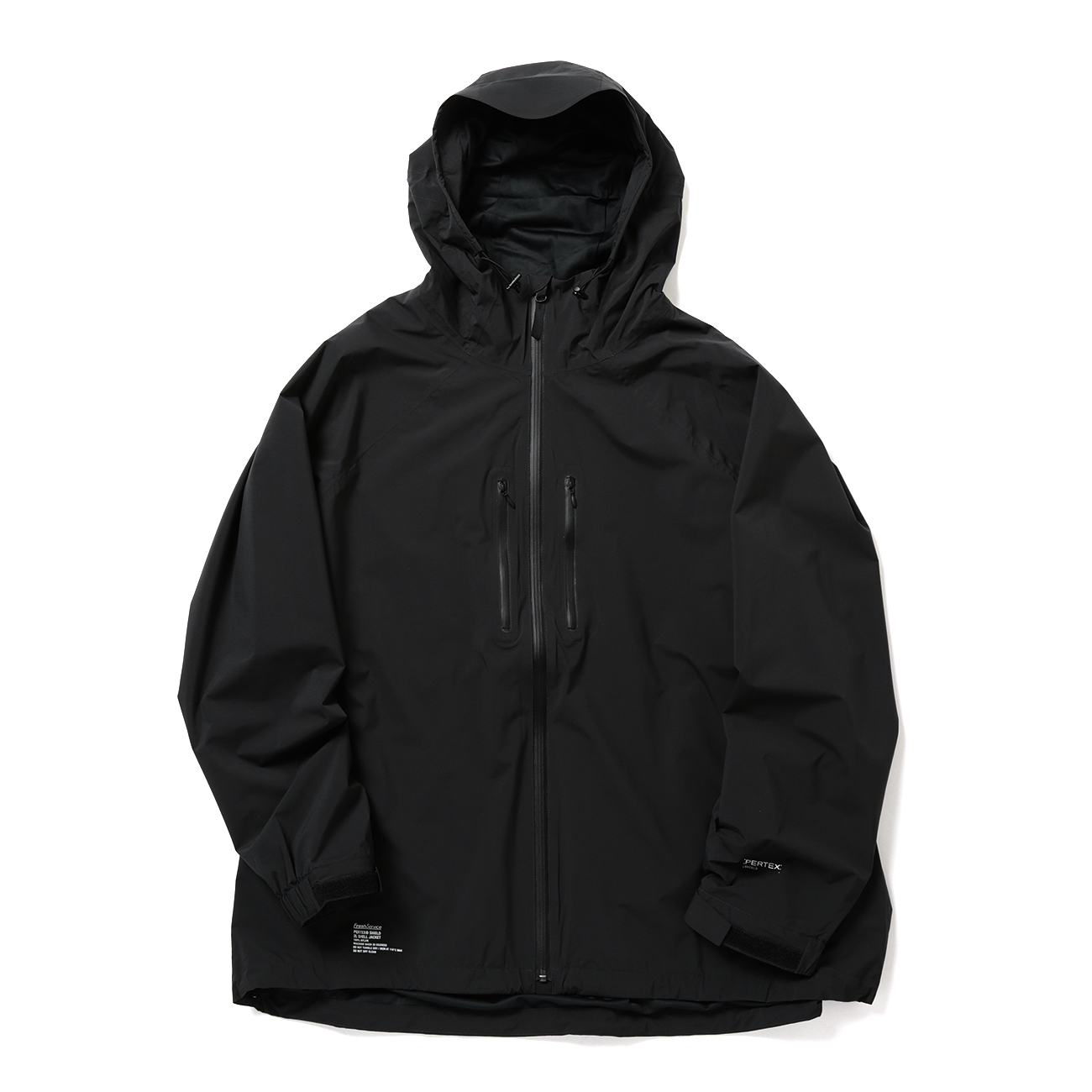 PERTEX SHIELD 2L SHELL JACKET - Black