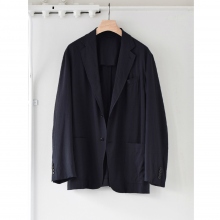 COMOLI / コモリ | ウール 2タックパンツ - Navy | 通販 - 正規