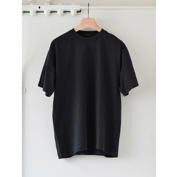 COMOLI / コモリ | 空紡天竺 半袖クルー - Charcoal | 通販 - 正規取扱