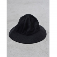 COMOLI / コモリ | シルクネップ ハット - Black | 通販 - 正規取扱店