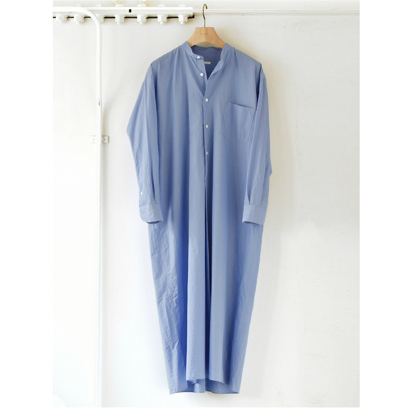 COMOLI / コモリ | シャツワンピース (レディース) - Sax | 通販  