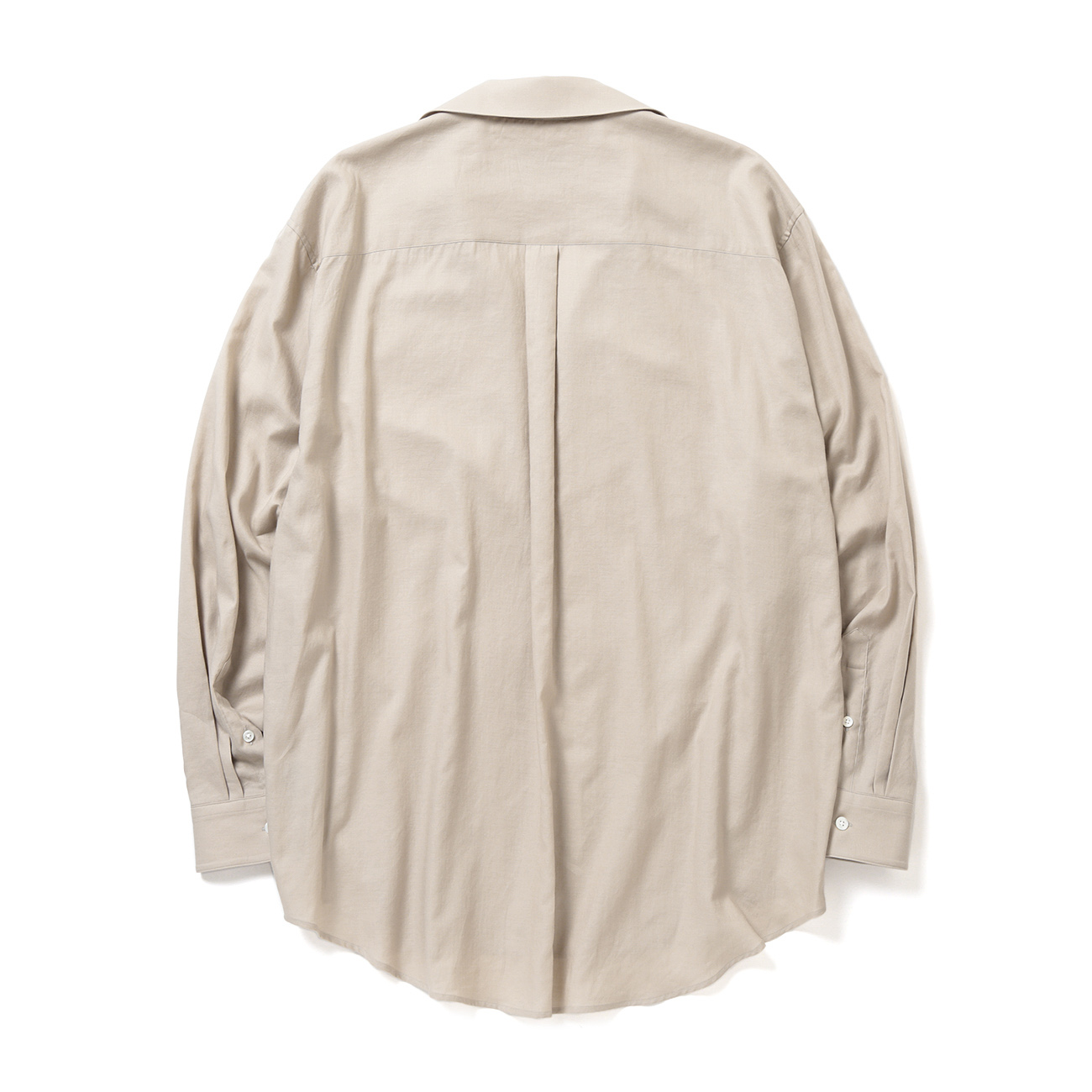 ssstein / シュタイン | C/SI TWILL OVERSIZED SKIPPER SHIRT - Greige