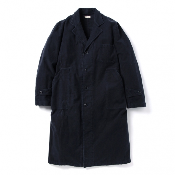NAISSANCE ネサンス　チェスターコート NAISSANCE / ネサーンス | MOLESKIN CHESTER COAT - Navy | 通販