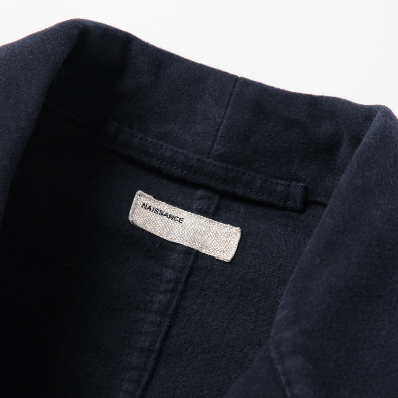 NAISSANCE / ネサーンス | MOLESKIN CHESTER COAT - Navy | 通販