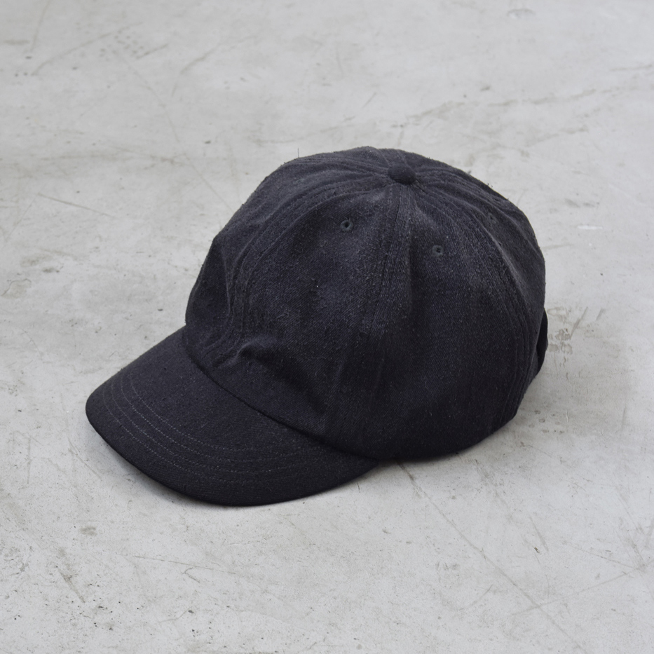 シルクネップ キャップ - Black