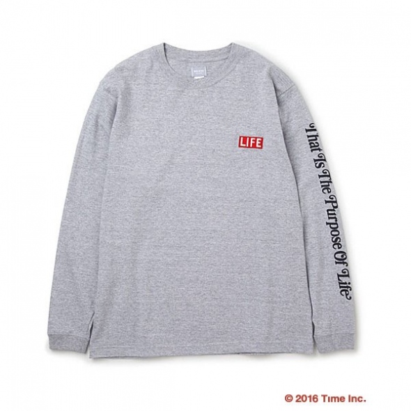 DELUXE CLOTHING / デラックス | DELUXE × LIFE LONG SLV TEE - Gray