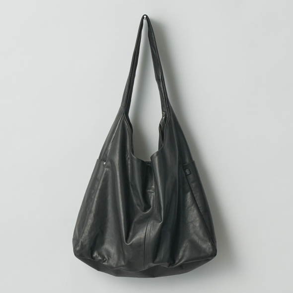 ssstein / シュタイン | LEATHER SHOULDER BAG - Black | 通販 - 正規