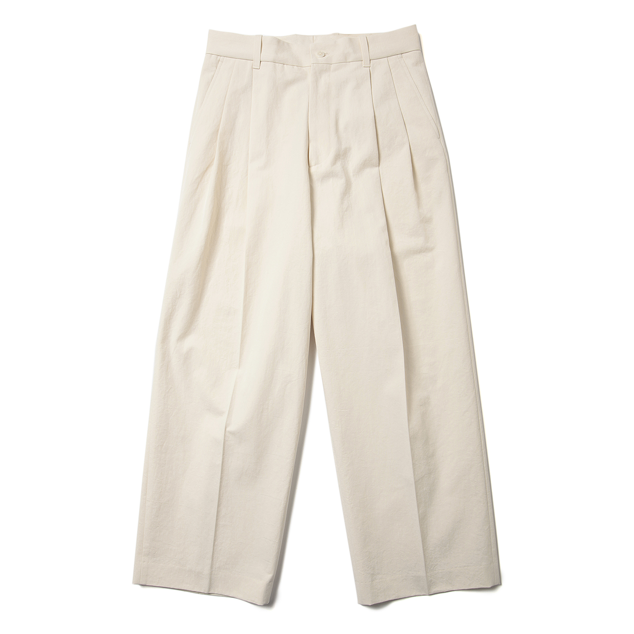 stein / シュタイン | ST.571 (OW) WIDE STRAIGHT TROUSERS (OW) - Off ...