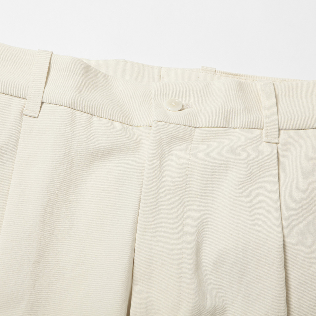 stein / シュタイン | ST.571 (OW) WIDE STRAIGHT TROUSERS (OW) - Off