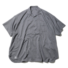 FreshService / フレッシュサービス | COOLFIBER OPEN COLLAR S/S SHIRT - H.Gray