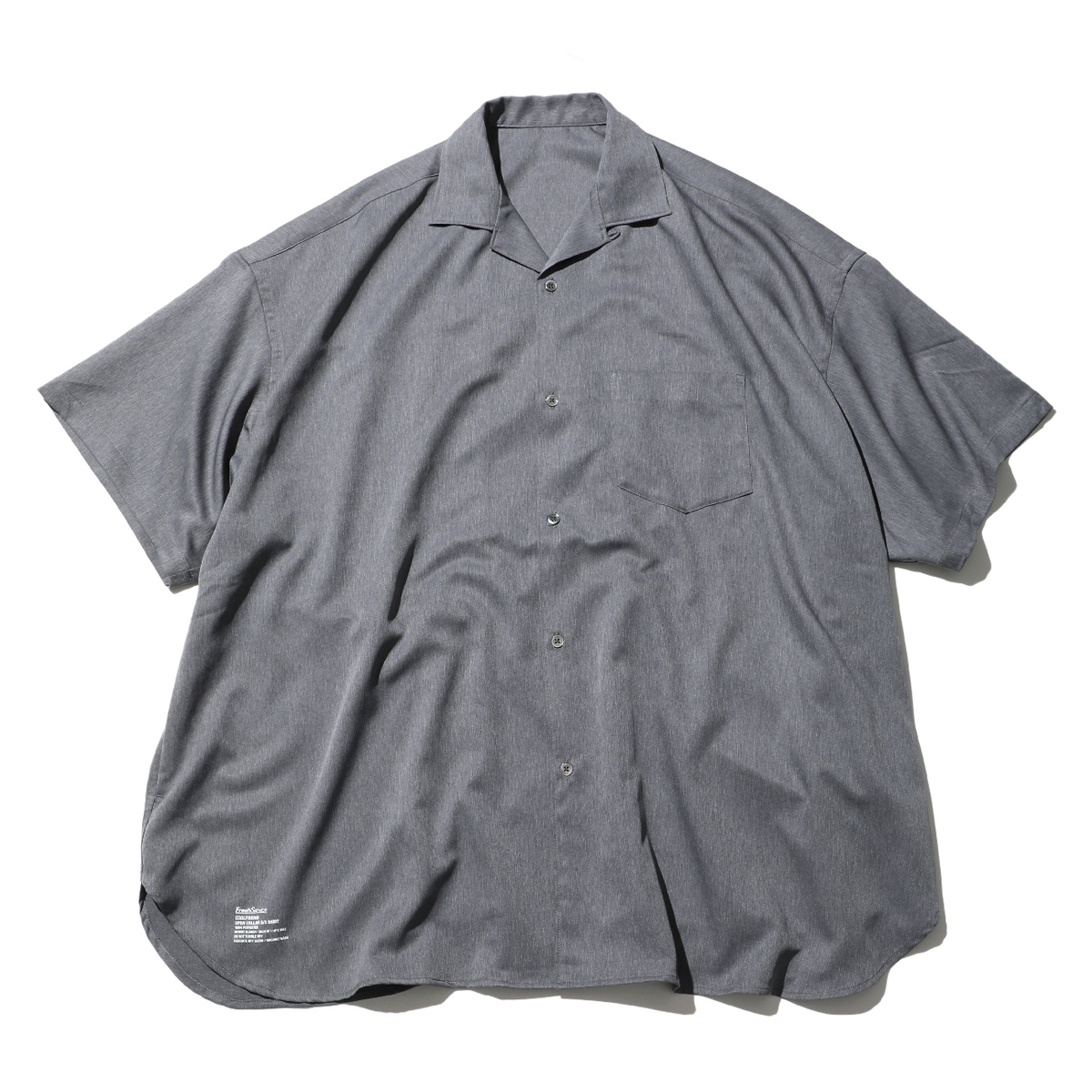 FreshService / フレッシュサービス | COOLFIBER OPEN COLLAR S/S