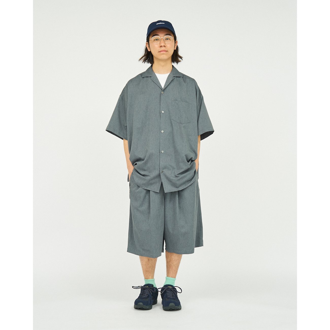 FreshService / フレッシュサービス | COOLFIBER OPEN COLLAR S/S