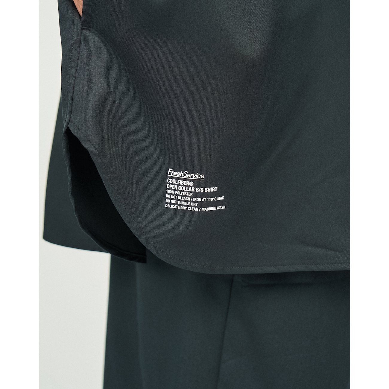 FreshService / フレッシュサービス | COOLFIBER OPEN COLLAR S/S