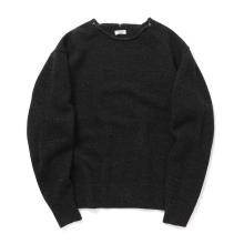 MAATEE&SONS / マーティーアンドサンズ | くるみ起毛 SWEATER - Chacoal