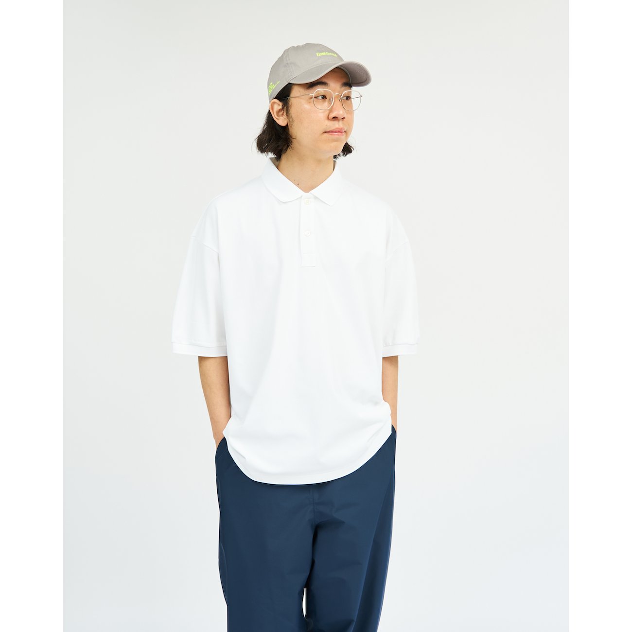 【新品未使用】MHL. ポロシャツ DRY PIQUE JERSEY POLO MHL./DRY PIQUE JERSEY POLO SS (ECRU)