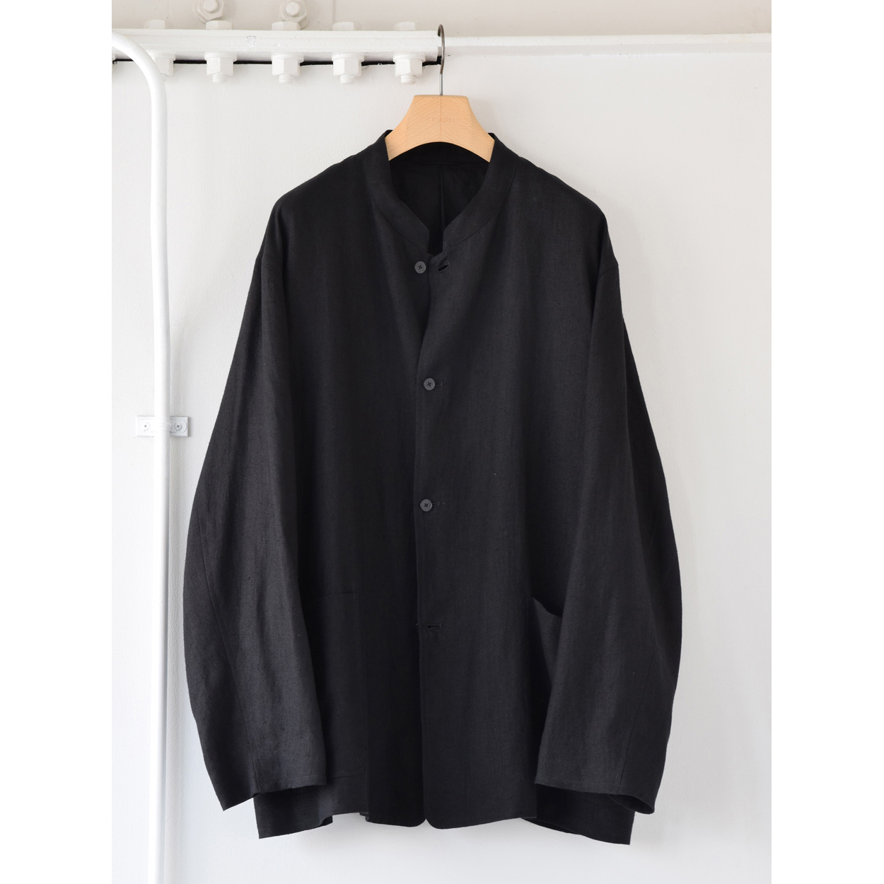 COMOLI / コモリ | カナパ スタンドカラージャケット - Black | 通販 - 正規取扱店 | COLLECT STORE /  コレクトストア