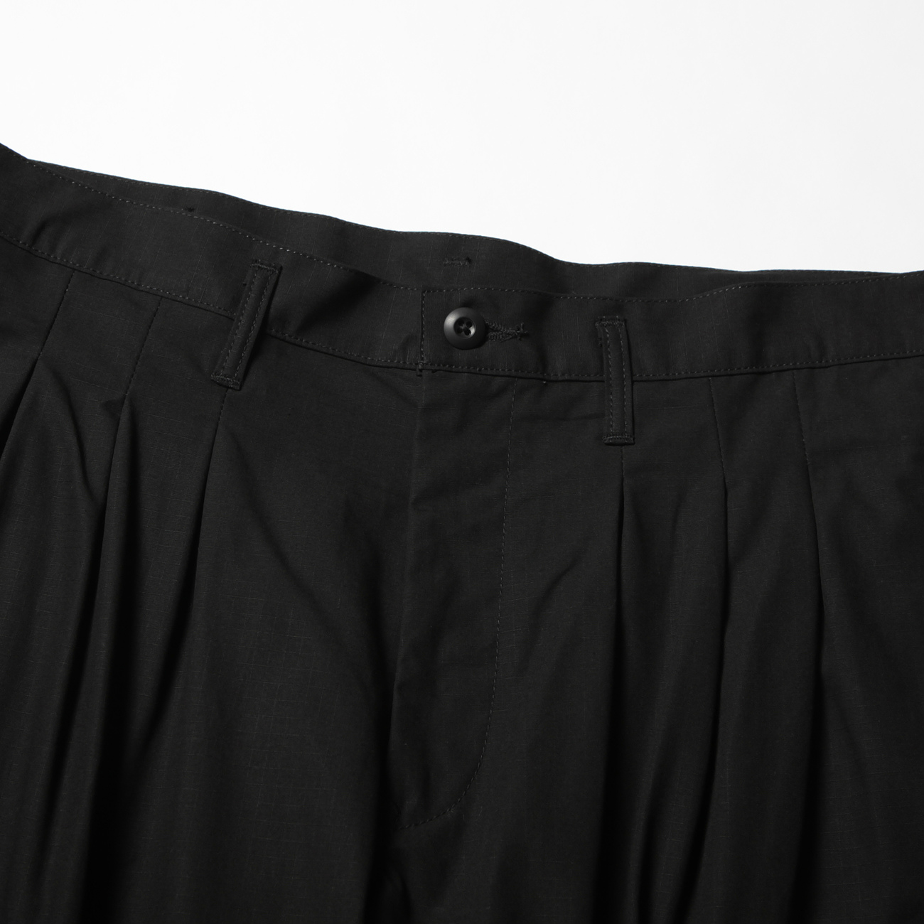 BLACK Scandal RIPSTOP 12TACK PANTS / HG-P90-058-1 - Black