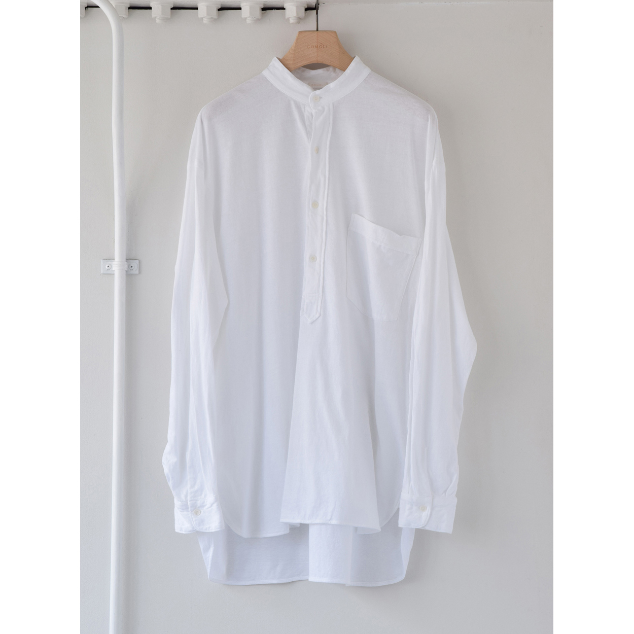 COMOLI(コモリ) 20SSコモリシャツR01-02001 R01-02001 ホワイト