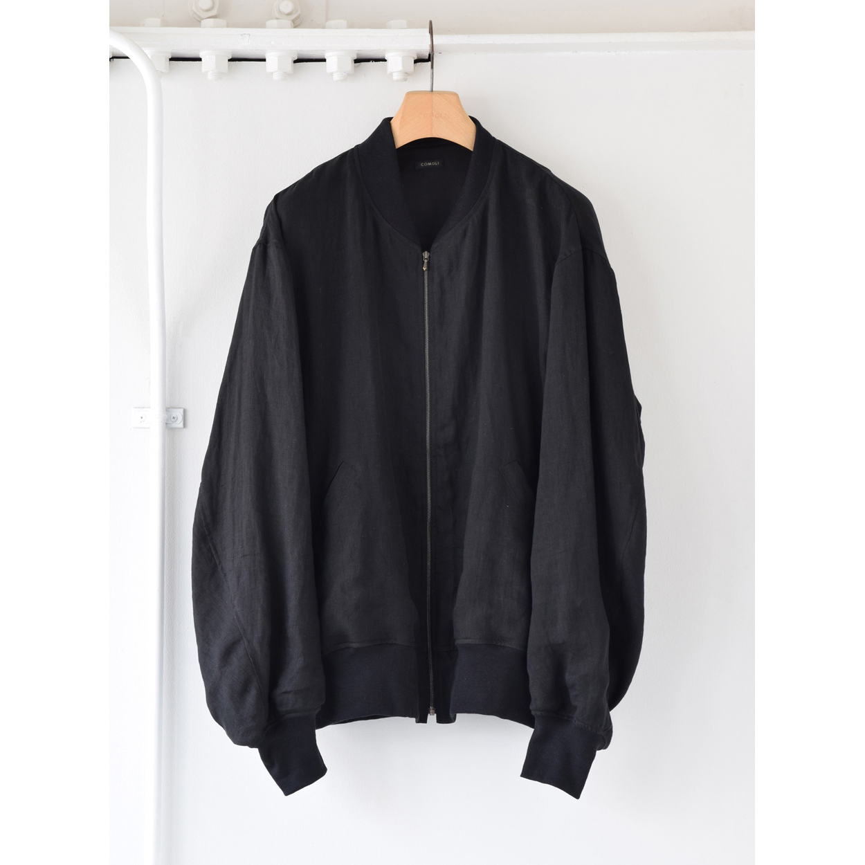 COMOLI 23SS リネンWクロス ジップブルゾン 2 - メルカリ