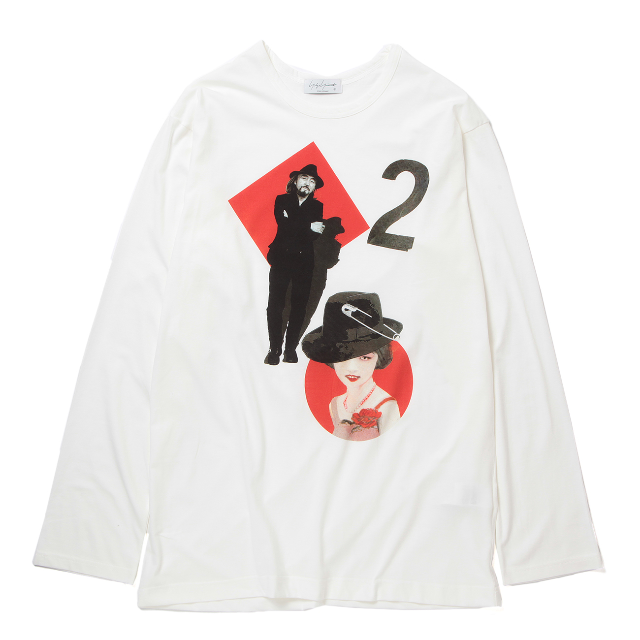Yohji Yamamoto POUR HOMME | HS-T45-992-1 / 30/- COMBED SINGLE 