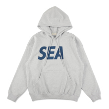 WIND AND SEA / ウィンダンシー | OG SEA LOGO HOODIE SWEATSHIRT - Gray