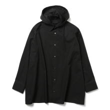 th products / ティーエイチプロダクツ | Hooded Oversized Shirt - Black